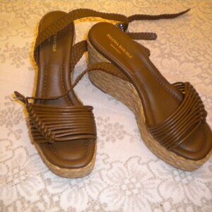 Paloma Barceló Women's Brown Sandals Leather